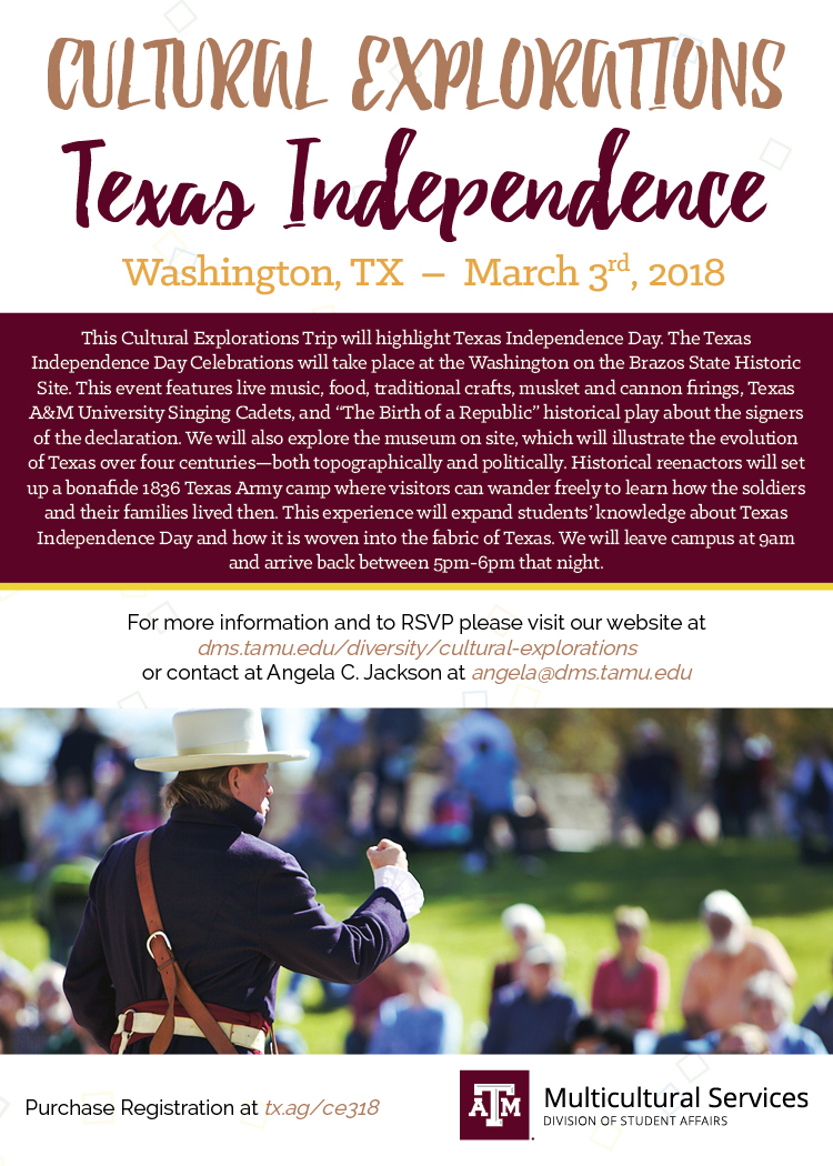 CulturalExplorations_TexasIndependence_Flyer