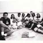 A group of DMS Students Relaxing in 1995